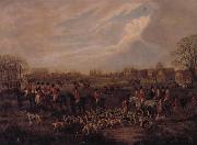 Dean Wolstenholme The Essex Hunt,1831 A set of Four Paintings oil on canvas
